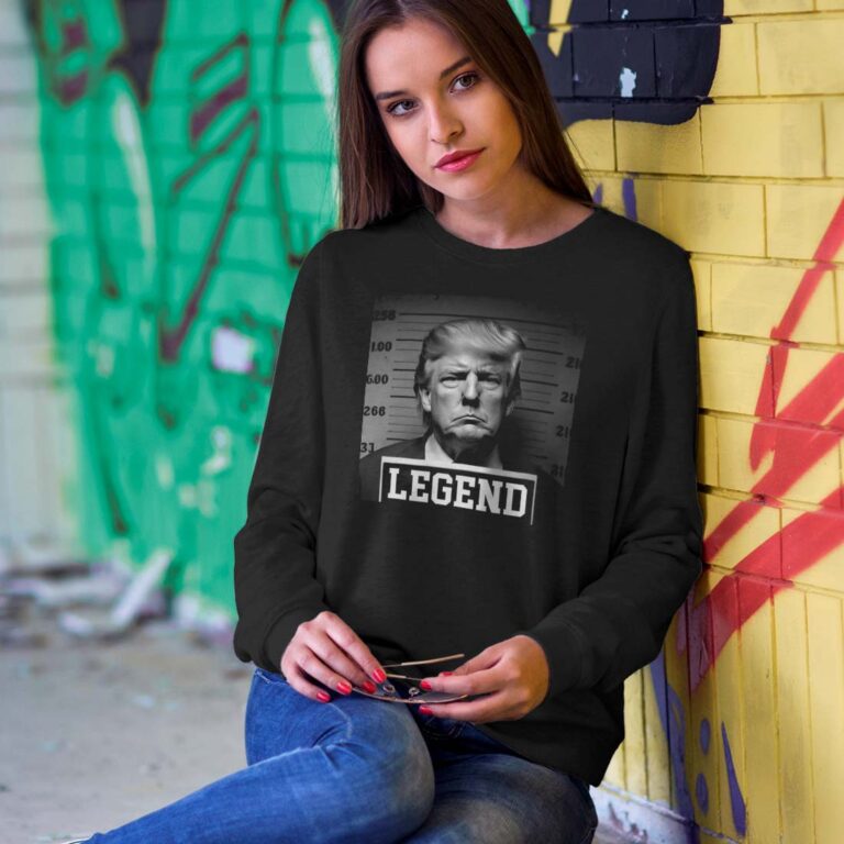 Trump Mugshot Legend Trump Mugshot Sweetshirt Trump Mugshot Legend Trump Mugshot Sweetshirt