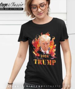 Trump Mugshot Stateside 2024 Women TShirt