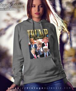 Trump Never Surrender Donald Trump Homage Hoodie
