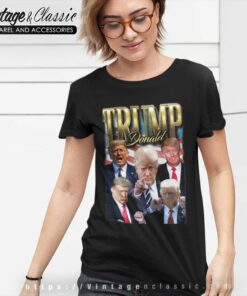Trump Never Surrender Donald Trump Homage Women TShirt