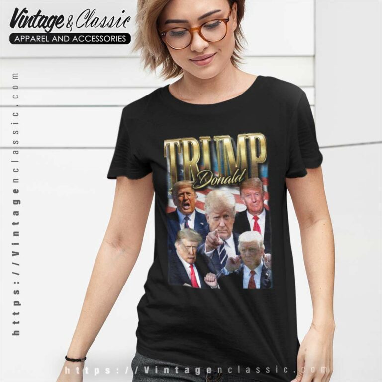 Trump Never Surrender Donald Trump Homage Women TShirt Trump Never Surrender Donald Trump Homage Women TShirt