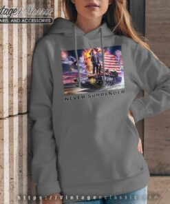Trump Never Surrender Shirt Donald Trump Arrested Hoodie