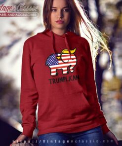 Trumplican Elephant Trump Hoodie 1