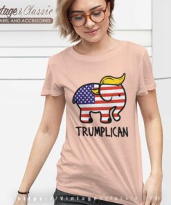 Trumplican Elephant Trump Women TShirt 1