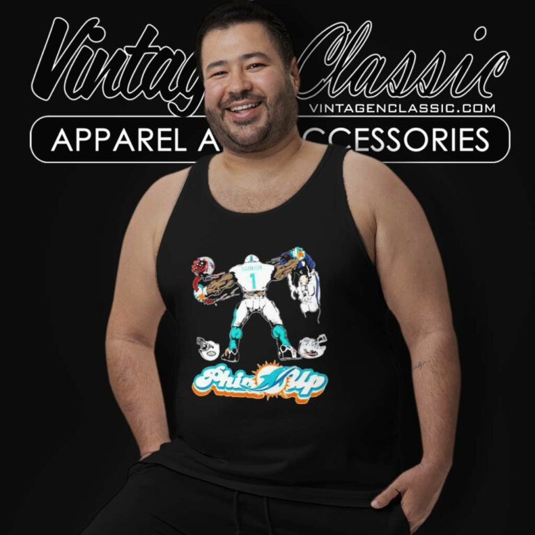 Tua Tagovailoa Dolphins Player Phins Up Tank Top Racerback Tua Tagovailoa Dolphins Player Phins Up Tank Top Racerback