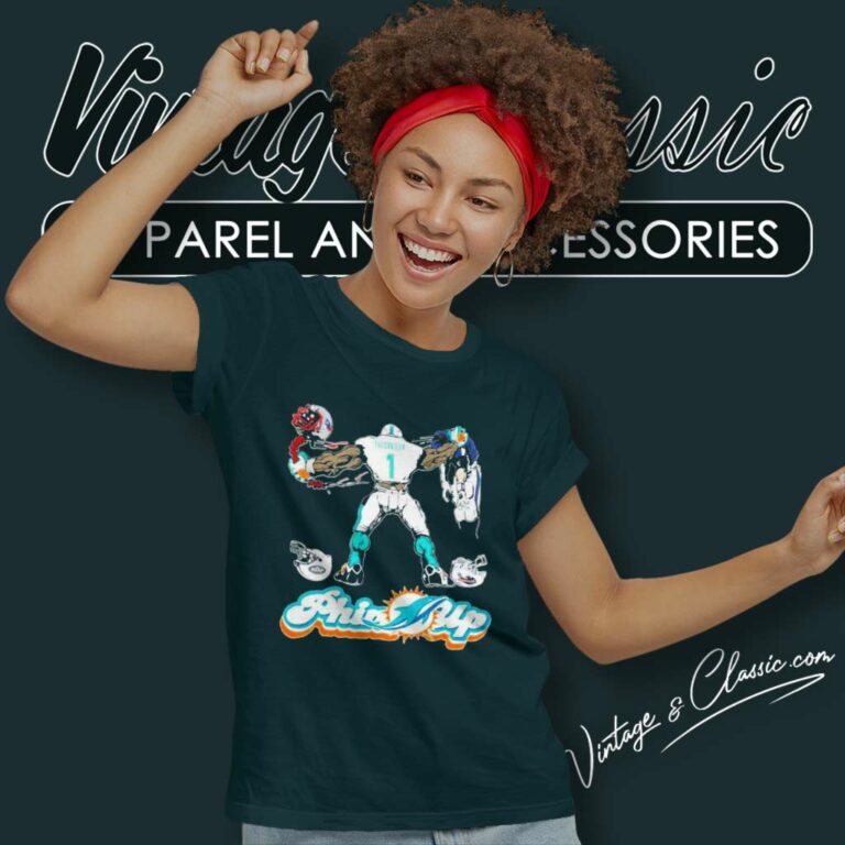 Tua Tagovailoa Dolphins Player Phins Up Women TShirt Tua Tagovailoa Dolphins Player Phins Up Women TShirt