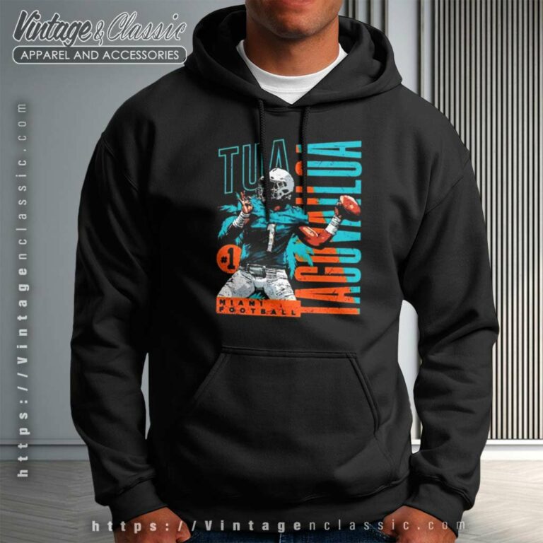 Tua Tagovailoa Miami Dolphins Hoodie Tua Tagovailoa Miami Dolphins Hoodie
