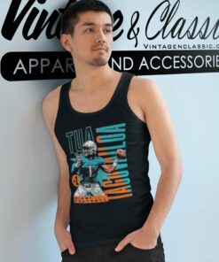 Tua Tagovailoa Miami Dolphins Tank Top Racerback