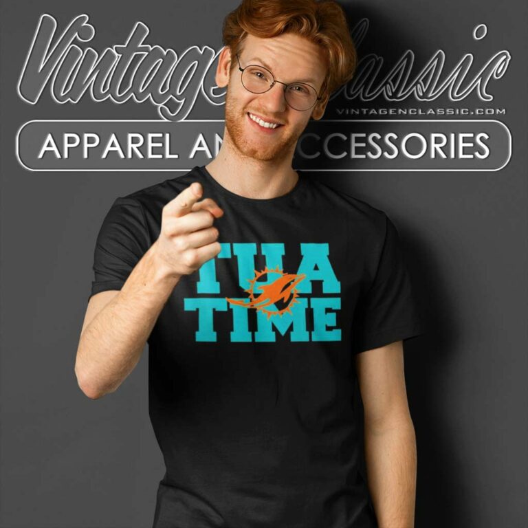 Tua Time Dolphins Football Logo 2024 T Shirt Tua Time Dolphins Football Logo 2024 T Shirt