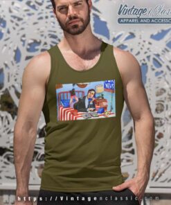 Tucker Carlson Got Fired Tank Top Racerback