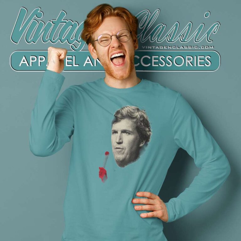 Tucker Carlson Ousted At Fox News Long Sleeve Tee Tucker Carlson Ousted At Fox News Long Sleeve Tee