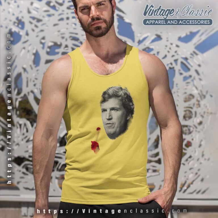 Tucker Carlson Ousted At Fox News Tank Top Racerback Tucker Carlson Ousted At Fox News Tank Top Racerback