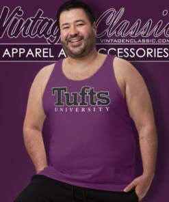 Tufts University Big Logo Tank Top Racerback 1