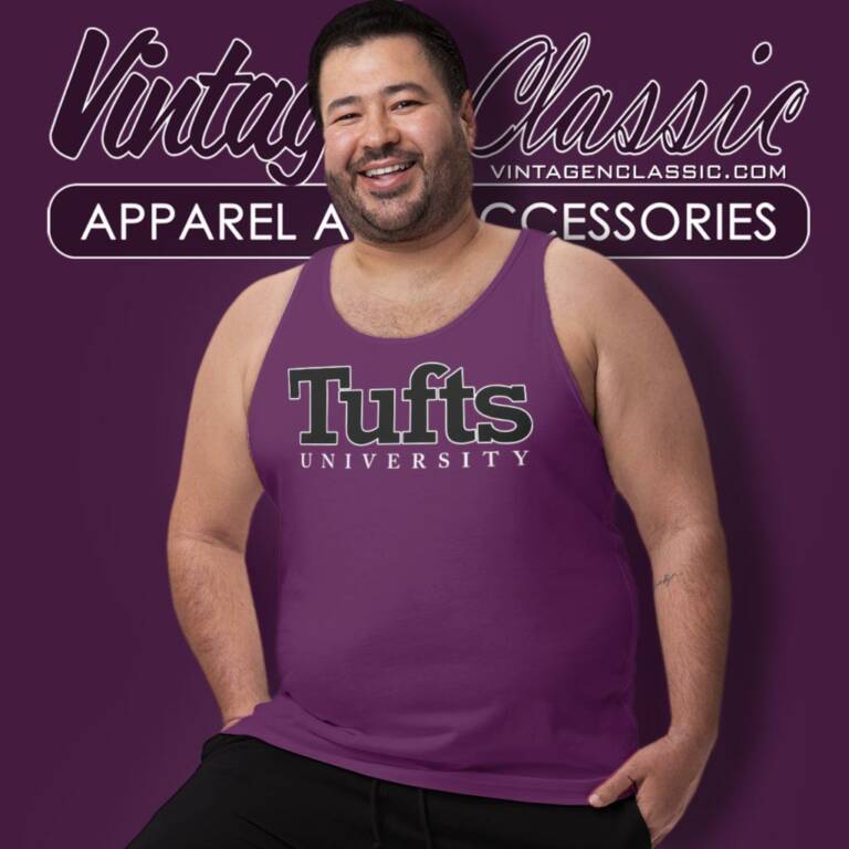 Tufts University Big Logo Tank Top Racerback 1 Tufts University Big Logo Tank Top Racerback 1