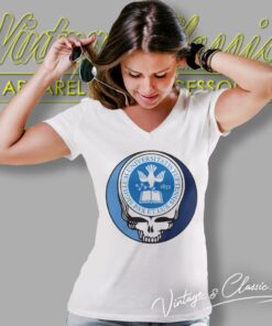 Tufts University Grateful Dead Steal Your Face V Neck TShirt