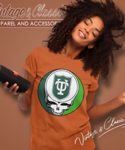 Tulane University Grateful Dead Steal Your Face Women T Shirt
