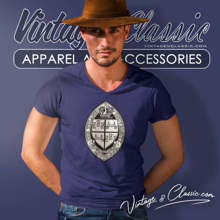 Tulane University Of Louisiana V Neck TShirt Tulane University Of Louisiana V Neck TShirt