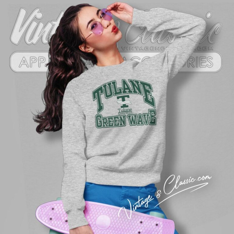 Tulane University Shirt Tulane Green Wave Sweatshirt Tulane University Shirt Tulane Green Wave Sweatshirt