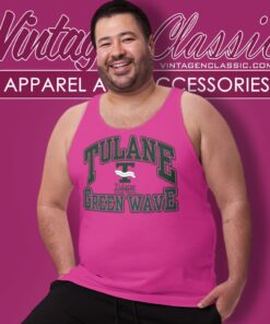 Tulane University Shirt Tulane Green Wave Tank Top Racerback