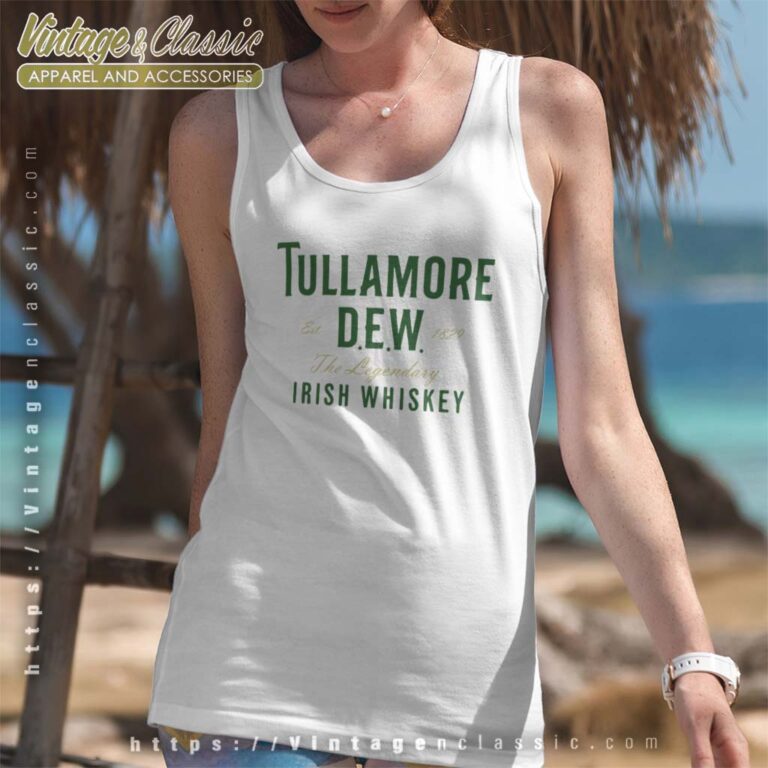 Tullamore Dew Irish Whiskey Tank Top Tullamore Dew Irish Whiskey Tank Top