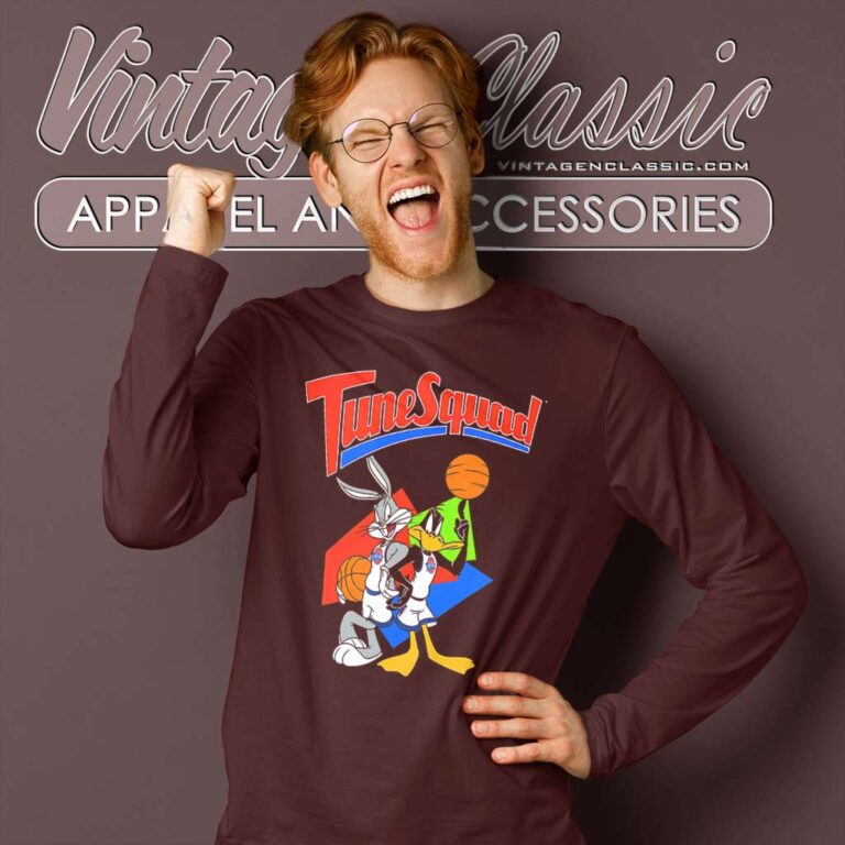 Tune Squad Michael Jordan Bugs Bunny Long Sleeve Tee Tune Squad Michael Jordan Bugs Bunny Long Sleeve Tee