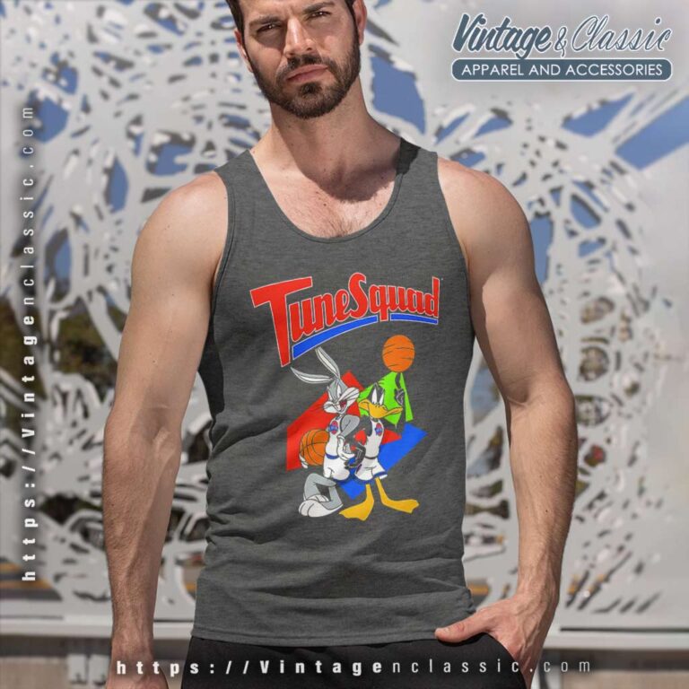 Tune Squad Michael Jordan Bugs Bunny Tank Top Racerback Tune Squad Michael Jordan Bugs Bunny Tank Top Racerback