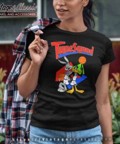 Tune Squad Michael Jordan Bugs Bunny Shirt 5 Tune Squad Michael Jordan Bugs Bunny Women TShirt