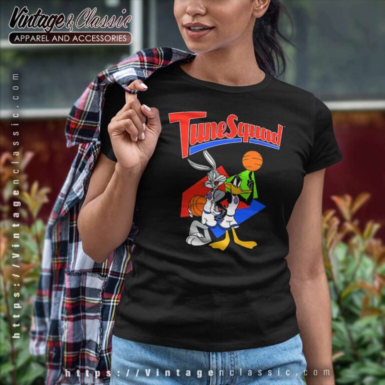 Tune Squad Michael Jordan Bugs Bunny Women TShirt Tune Squad Michael Jordan Bugs Bunny Women TShirt