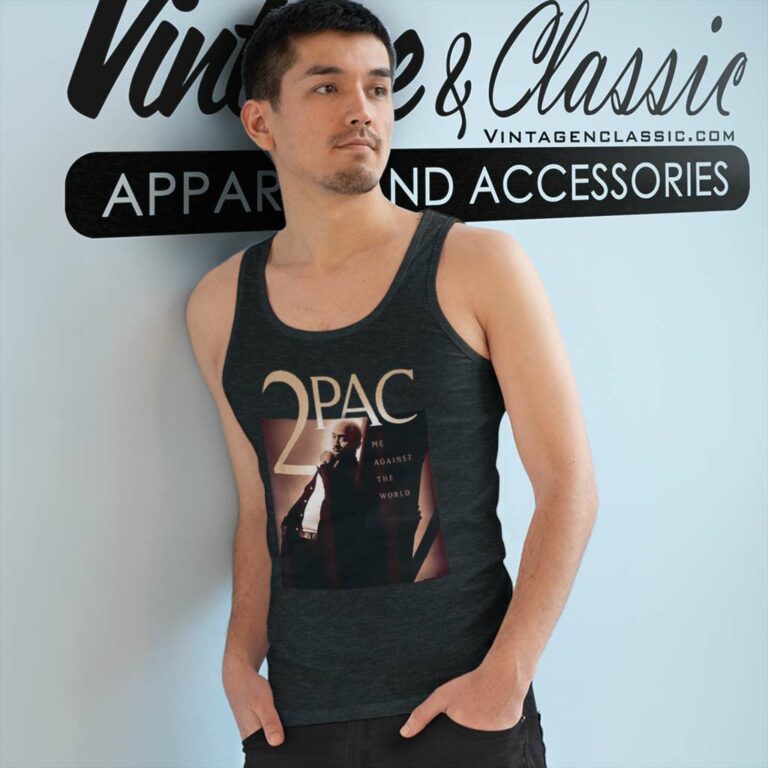 Tupac 2pac Me Against The World Tank Top Racerback Tupac 2pac Me Against The World Tank Top Racerback