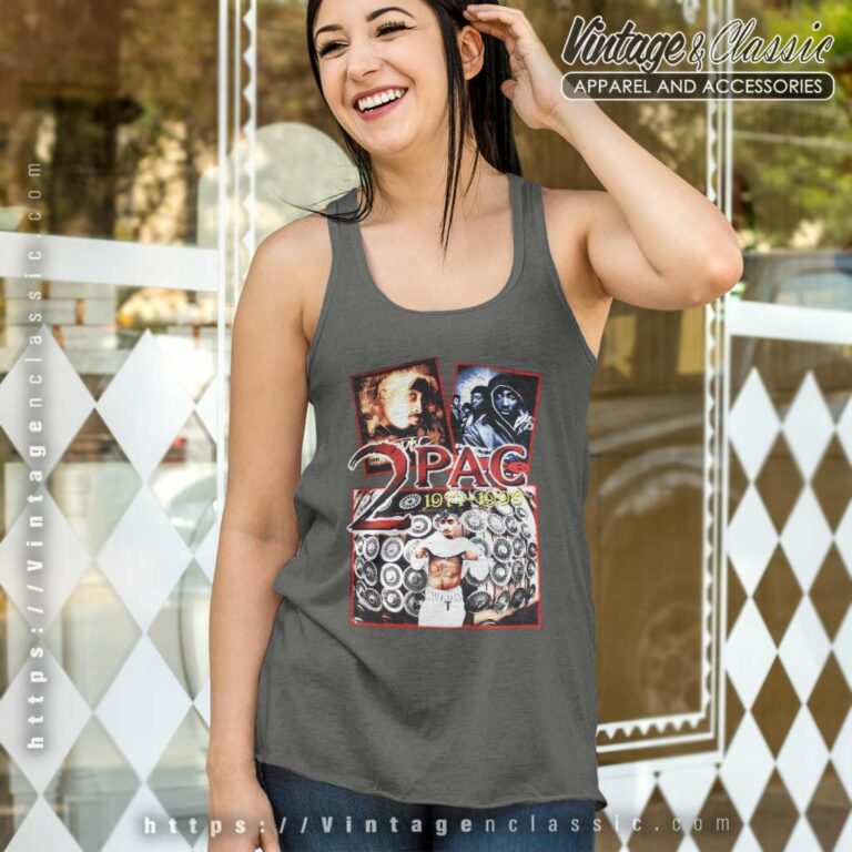 Tupac Shakur 1971 1996 Tank Top Racerback Tupac Shakur 1971 1996 Tank Top Racerback