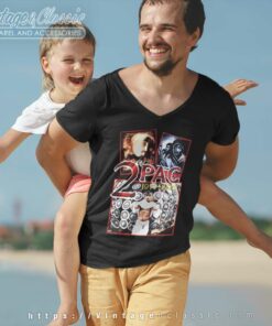 Tupac Shakur 1971 1996 V Neck TShirt