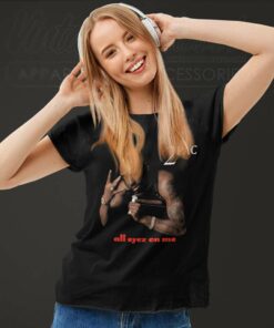 Tupac Shakur All Eyez On Me Women TShirt