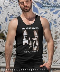 Tupac Shakur Gone But Not Forgotten Tank Top Racerback