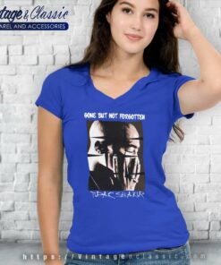 Tupac Shakur Gone But Not Forgotten V Neck TShirt