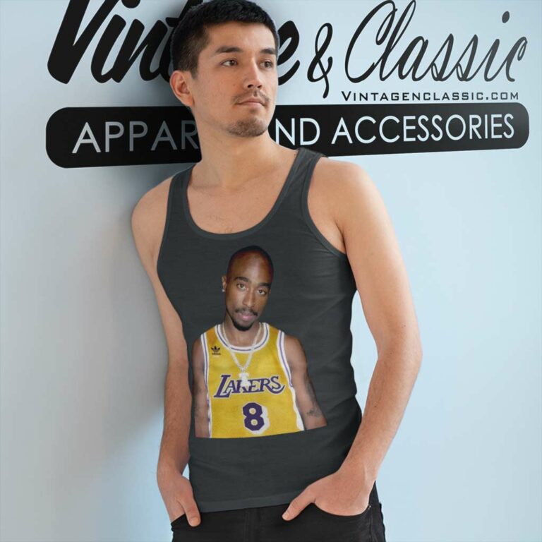 Tupac Shakur Kobe Bryant Tank Top Racerback Tupac Shakur Kobe Bryant Tank Top Racerback