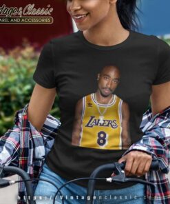 Tupac Shakur Kobe Bryant Women TShirt