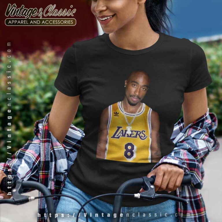 Tupac Shakur Kobe Bryant Women TShirt Tupac Shakur Kobe Bryant Women TShirt