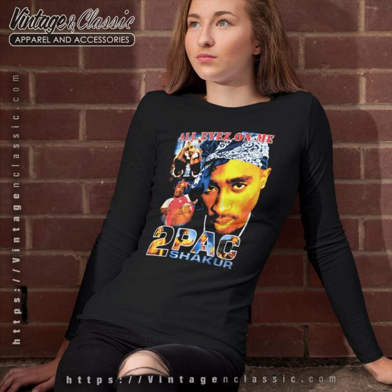 Tupac Shakur Memorial Bootleg Long Sleeve Tee Tupac Shakur Memorial Bootleg Long Sleeve Tee