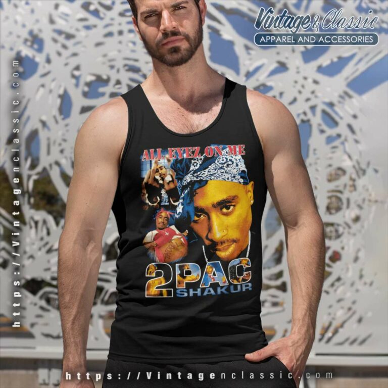 Tupac Shakur Memorial Bootleg Tank Top Racerback Tupac Shakur Memorial Bootleg Tank Top Racerback