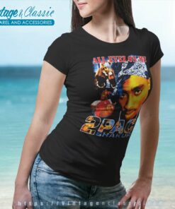 Tupac Shakur Memorial Bootleg Women TShirt