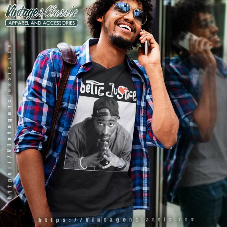 Tupac Shakur Poetic Justice V Neck TShirt Tupac Shakur Poetic Justice V Neck TShirt