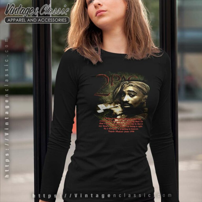 Tupac Shakur Shirt In Memory Of Rap Long Sleeve Tee Tupac Shakur Shirt In Memory Of Rap Long Sleeve Tee
