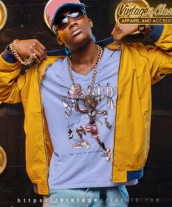 Tupac Shakur Shirt Life Of An Outlaw V Neck TShirt