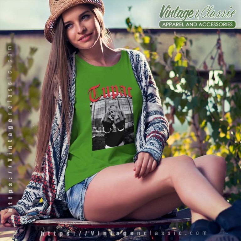 Tupac Shakur Shirt Middle Fingers Jumbo Women TShirt Tupac Shakur Shirt Middle Fingers Jumbo Women TShirt