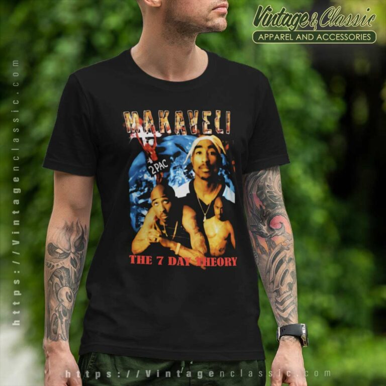 Tupac Shakur Shirt The 7 Day Theory T Shirt Tupac Shakur Shirt The 7 Day Theory T Shirt