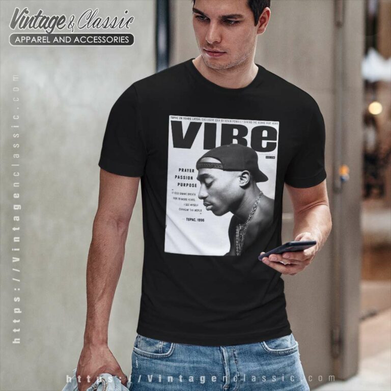 Tupac Shakur Vibe Magazine T Shirt Tupac Shakur Vibe Magazine T Shirt