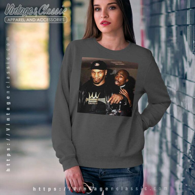 Tupac Shakur X Mike Tyson Sweatshirt Tupac Shakur X Mike Tyson Sweatshirt