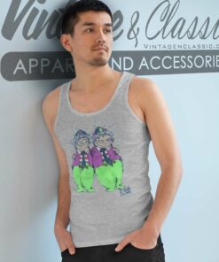 Tweedle Dee Dum Alice In Wonderland Tank Top Racerback