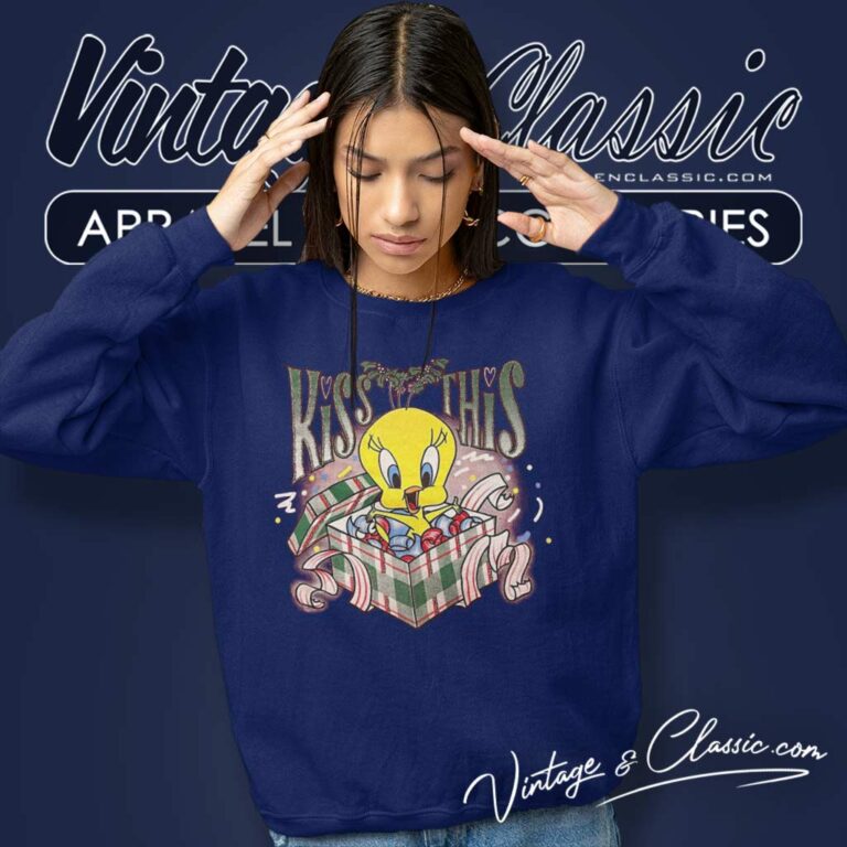 Tweety Bird Ugly Christmas Sweatshirt 1 Tweety Bird Ugly Christmas Sweatshirt 1