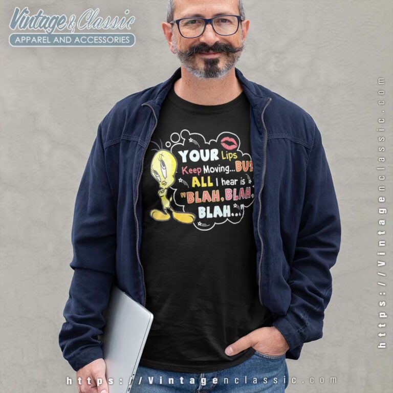 Tweety Bird Your Lips Keep Moving Long Sleeve Tee Tweety Bird Your Lips Keep Moving Long Sleeve Tee